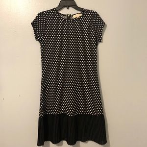 Michael Kors Dress: Black and White Polka Dot